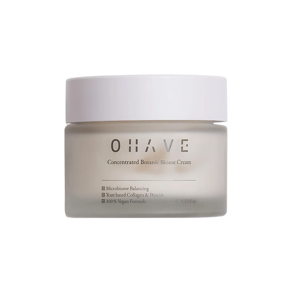 OHAVE OHAVE Concentrated Botanic Biome Cream 45ml - hydrating - front bottle shot