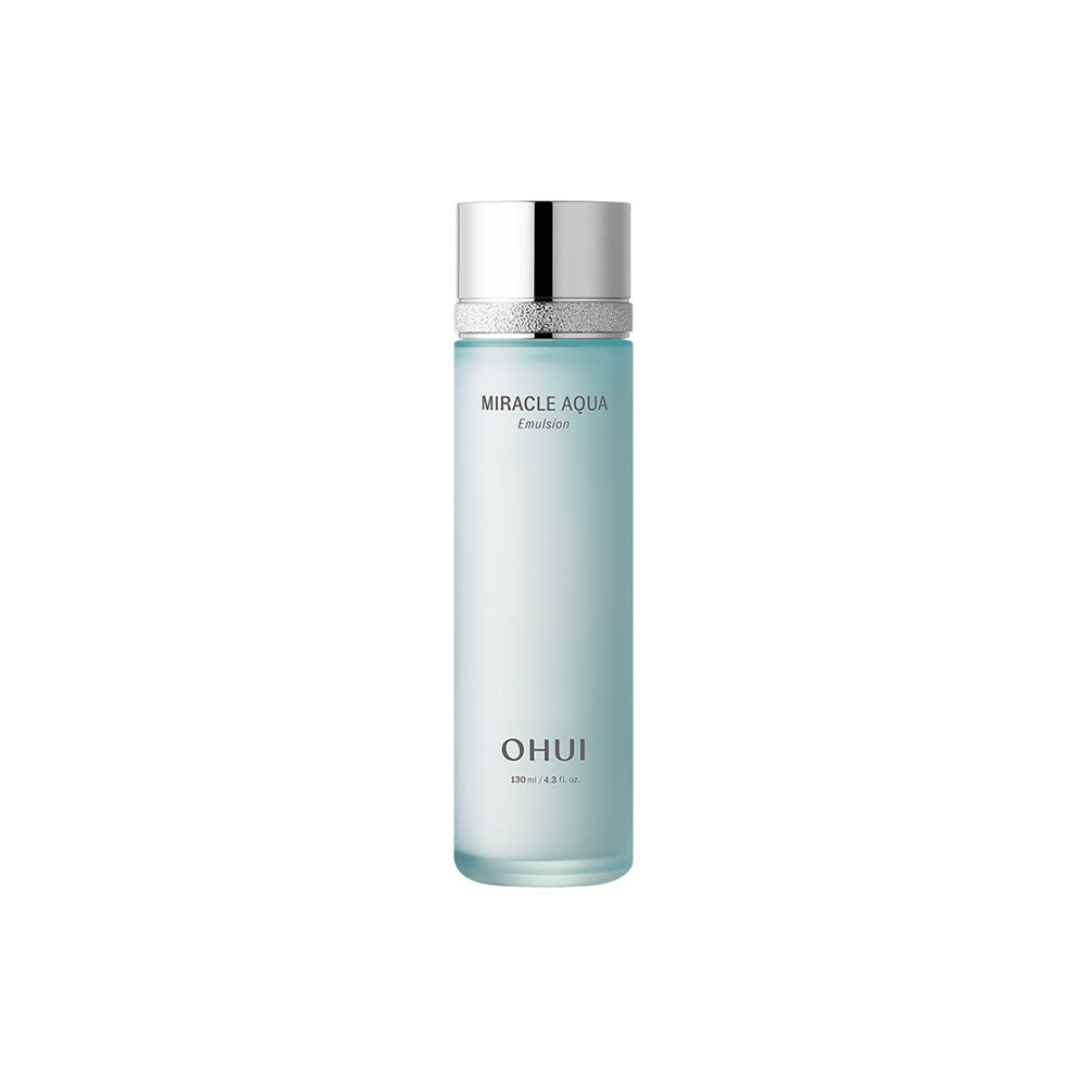 OHUI OHUI Miracle Aqua Emulsion 130ml - hydrating - front bottle shot