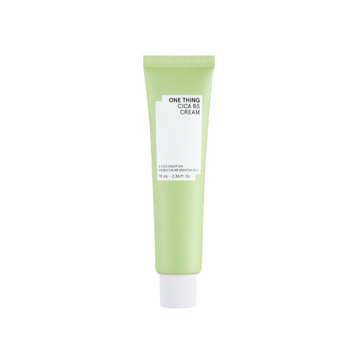 ONE THING ONE THING Cica B5 Cream 70ml - soothing - front bottle shot