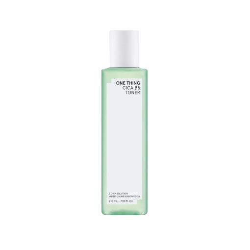 ONE THING ONE THING Cica B5 Toner 210ml - hydrating - front bottle shot