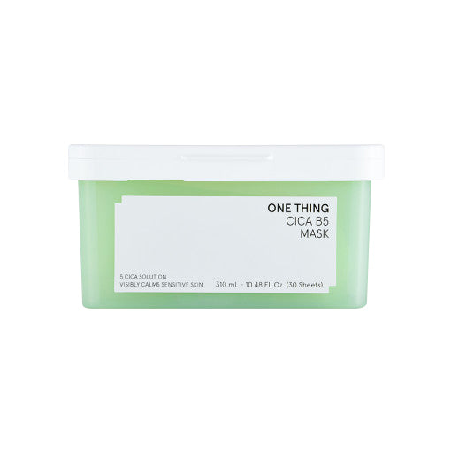 ONE THING ONE TNHIG Cica B5 Mask 310ml (30ea) - soothing - front bottle shot