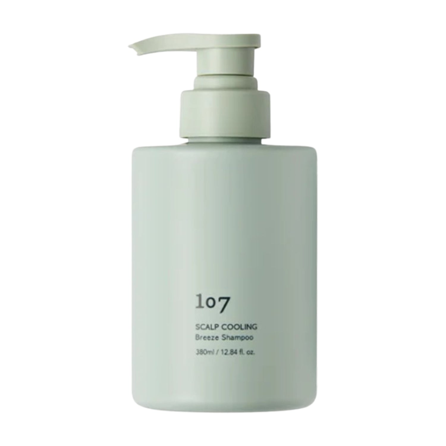 ONEOSEVEN ONEOSEVEN Scalp Cooling Breeze Shampoo 380ml - hydrating - front bottle shot