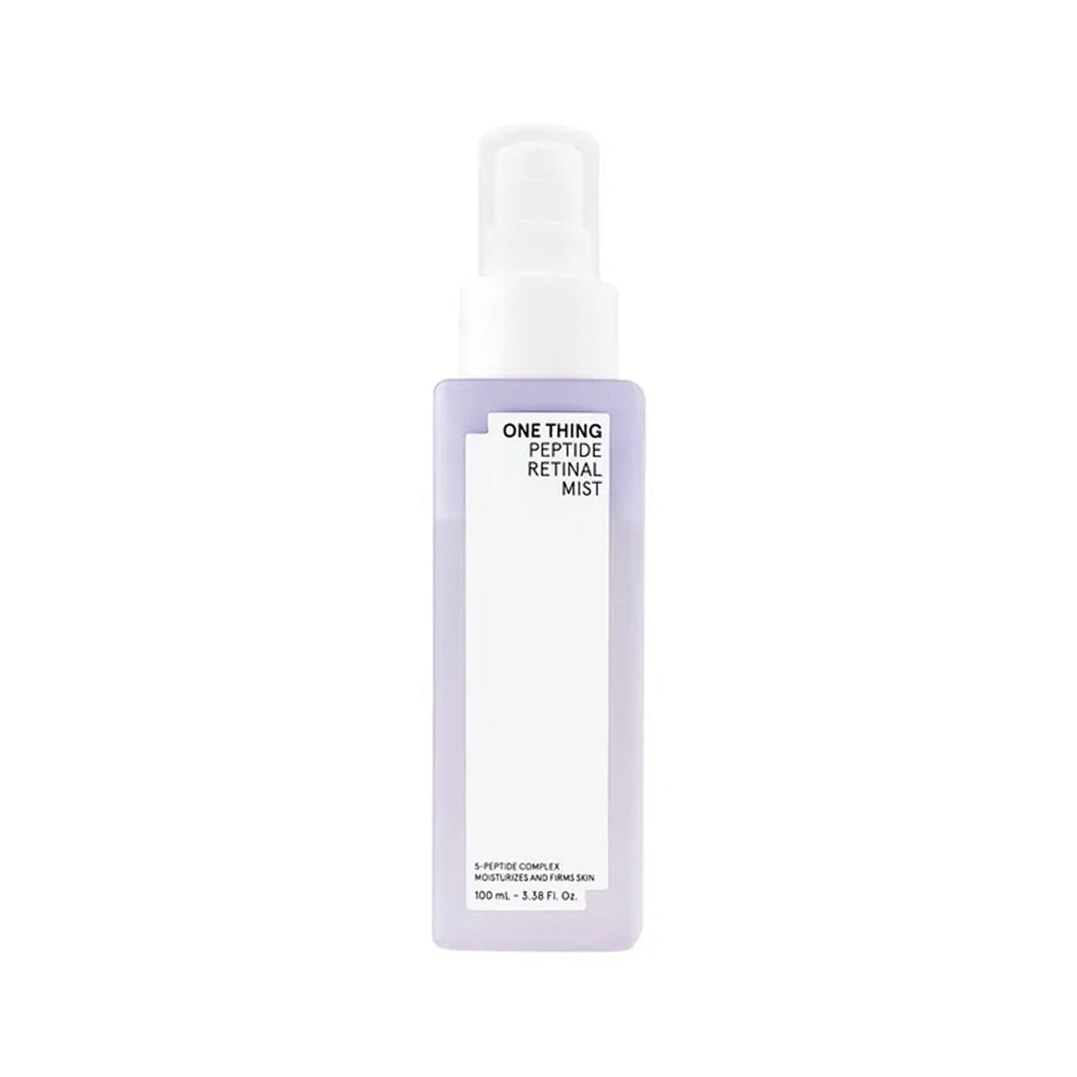 ONE THING ONE THING Peptide Retinal Mist 100ml - hydrating - front bottle shot