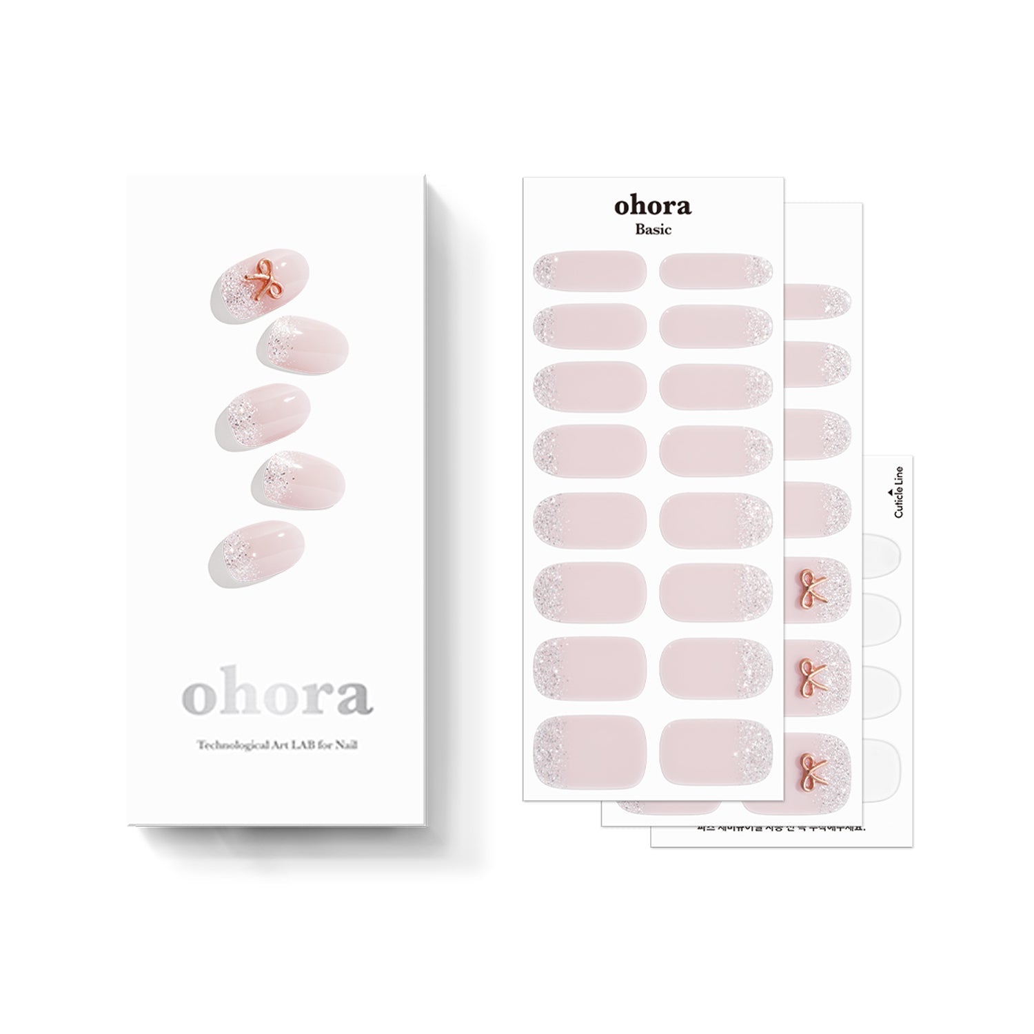 Ohora Ohora N Twinkle Bell Nail - hydrating - front bottle shot