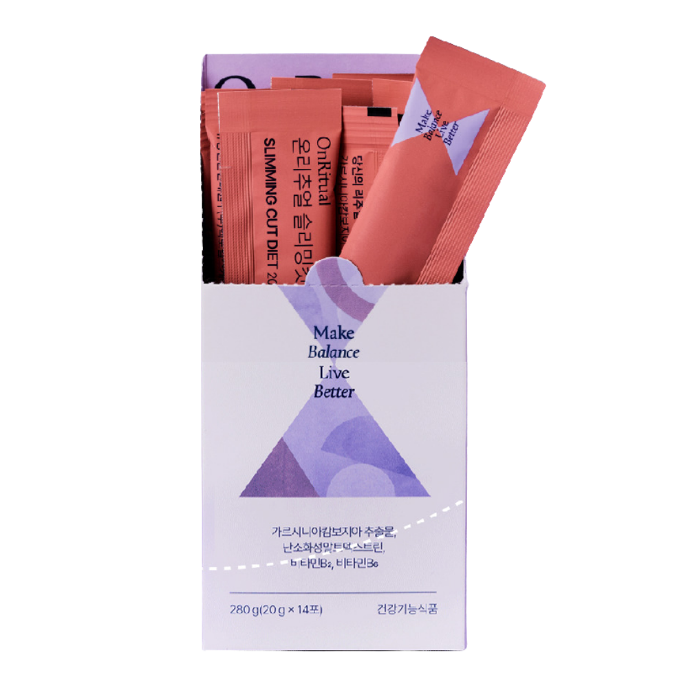 OnRitual OnRitual Slimming Cut Diet 1 Box (2-Week Supply) - daily care - front bottle shot