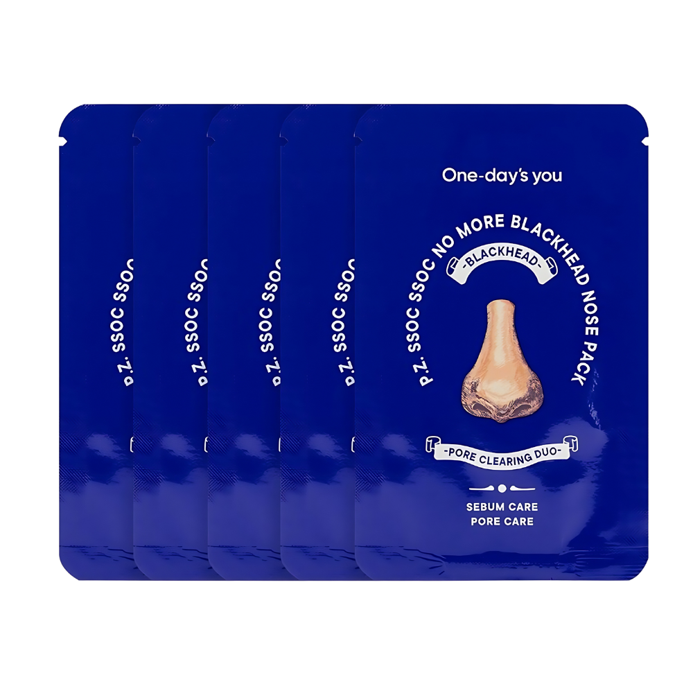 One-day`s you One-day's you P.Z Ssoc Ssoc No More Blackhead Nose Pack 2g * 5ea - hydrating - front bottle shot
