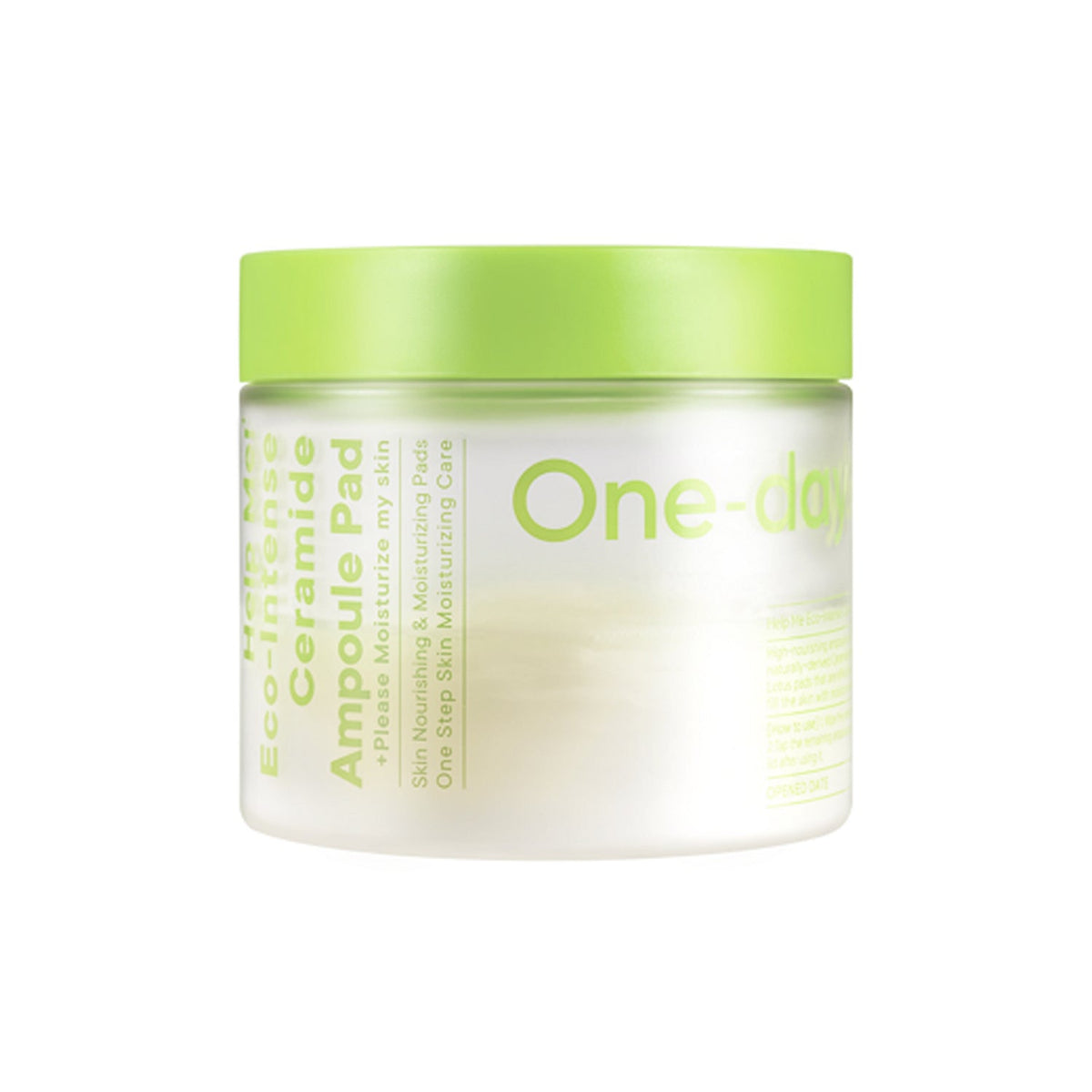 One-day`s you One-day's you Help Me Eco-Intense Ceramide Ampoule Pad 160ml (90pads) - hydrating - front bottle shot
