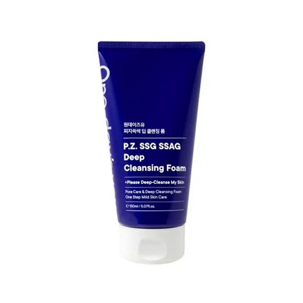 One-day`s you One-day's you P.Z SSG SSAG Deep Cleansing Foam 150ml - soothing - front bottle shot