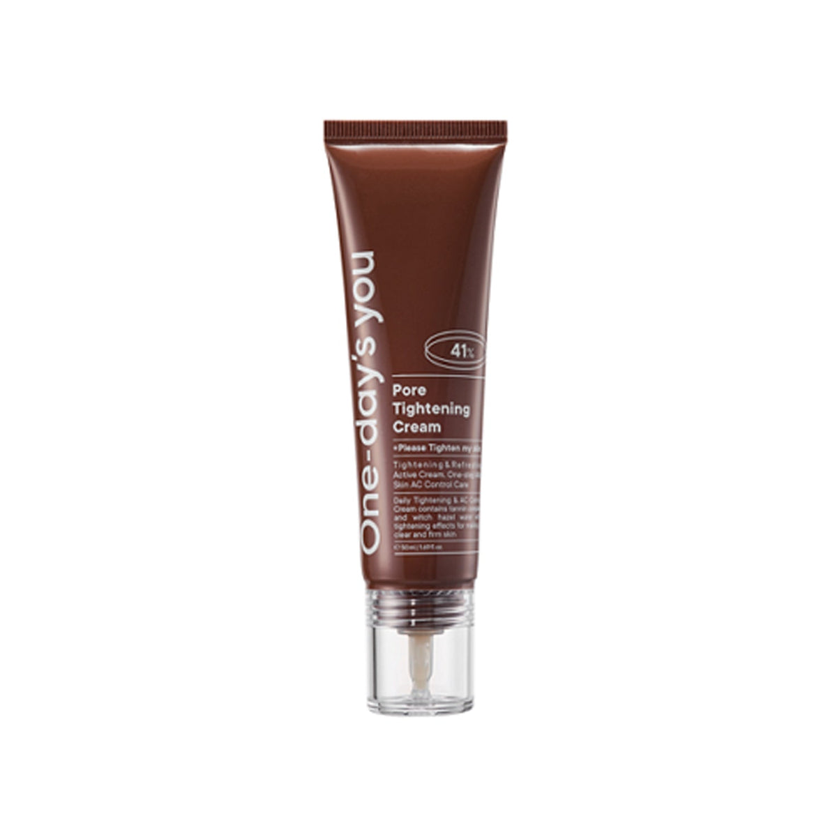 One-day`s you One-day's you Pore Tightening Cream 50ml - hydrating - front bottle shot