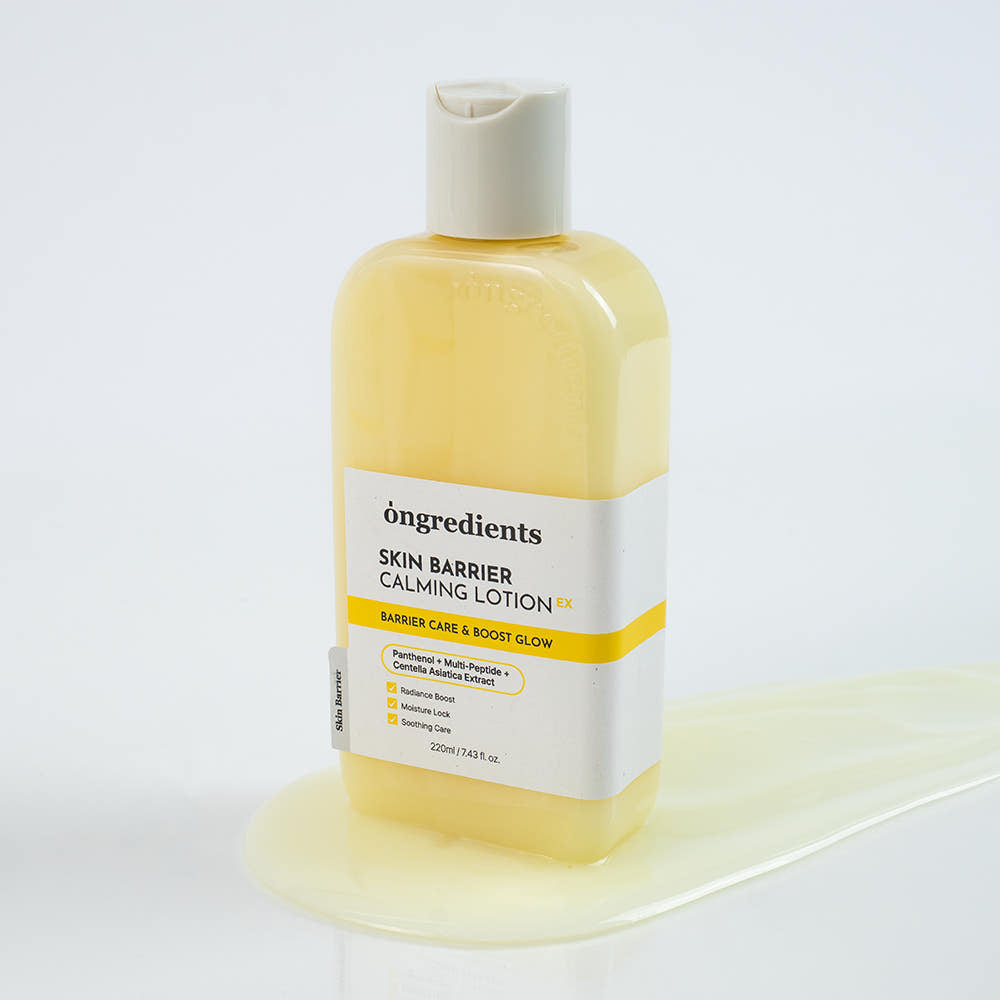 Ongredients Ongredients Skin Barrier Calming Lotion EX 220ml - hydrating - front bottle shot