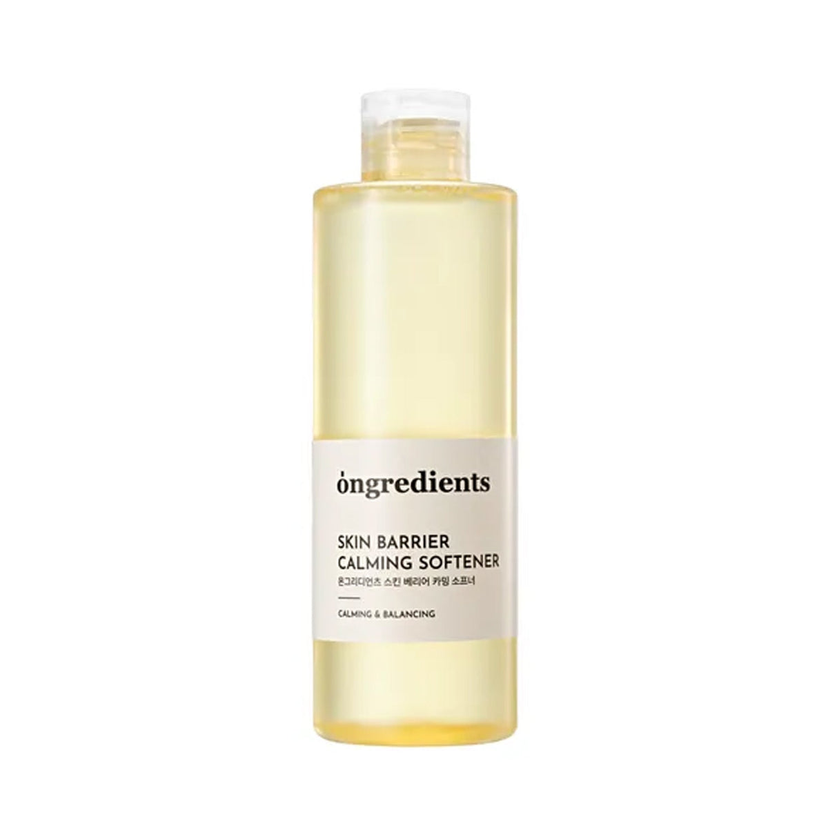 Ongredients Ongredients Skin Barrier Calming Softener 250ml - soothing - front bottle shot