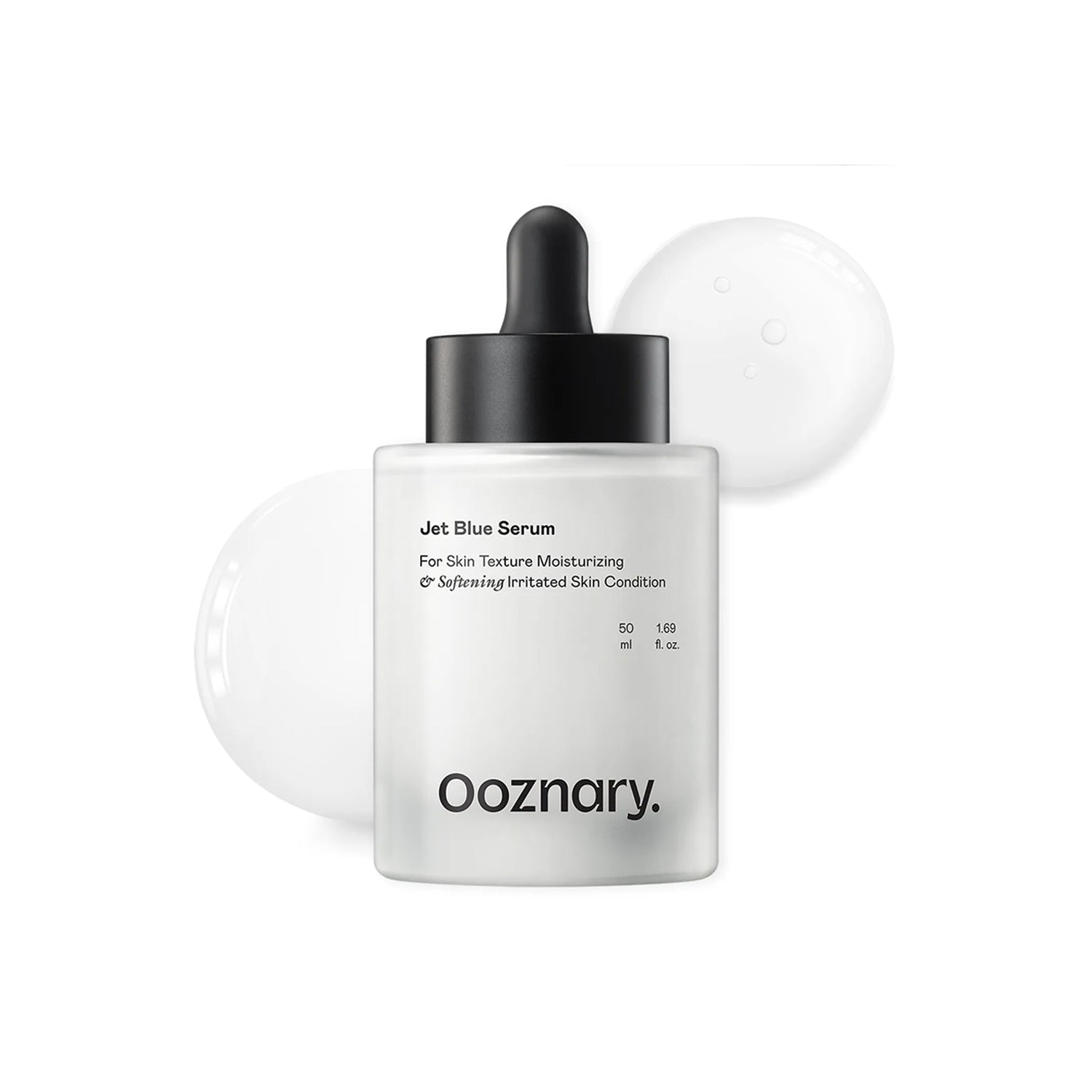 Ooznary Ooznary Jet Blue Serum 50ml - hydrating - front bottle shot