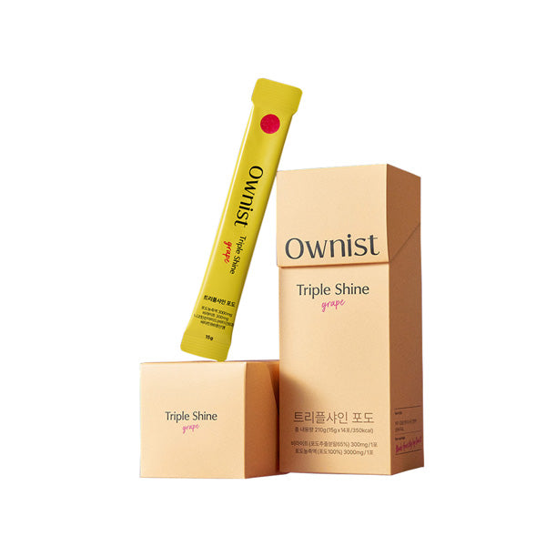 Ownist Ownist Triple Shine 1 Month (2 box) - daily care - front bottle shot