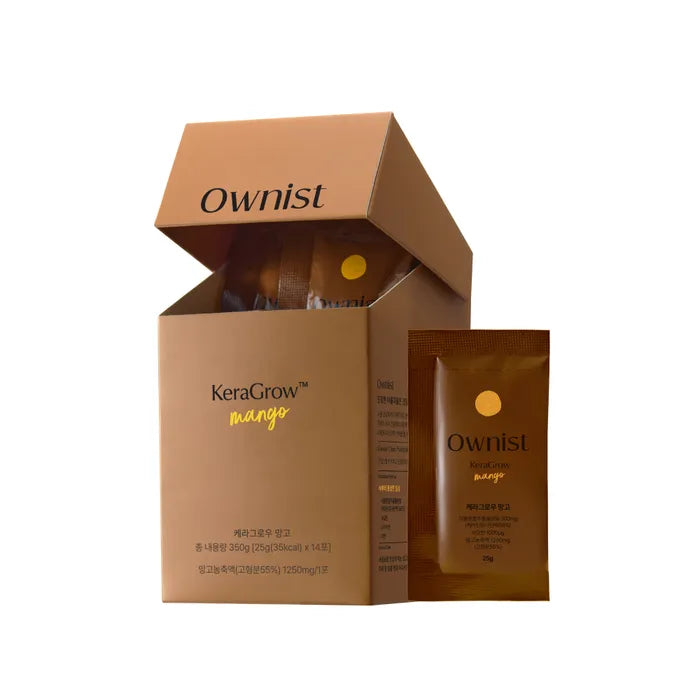 Ownist Ownist KeraGrow Mango 14 sticks (14-day supply) - daily care - front bottle shot