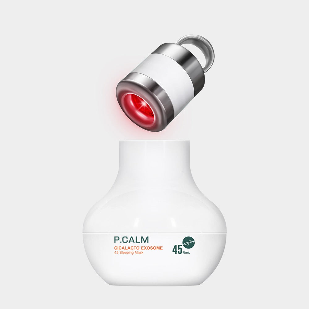 P.CALM P.CALM Cicalacto Exosome 45 Sleeping Mask 50g - soothing - front bottle shot