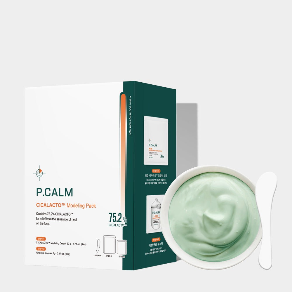 P.CALM P.CALM Cicalacto Modeling Pack (4 Set) - soothing - front bottle shot