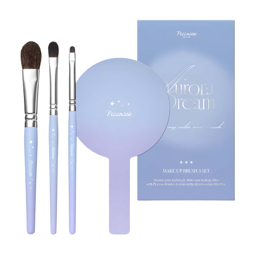PICCASSO PICCASSO Aurora Dream Edition Brush 3-Piece Set - daily care - front bottle shot