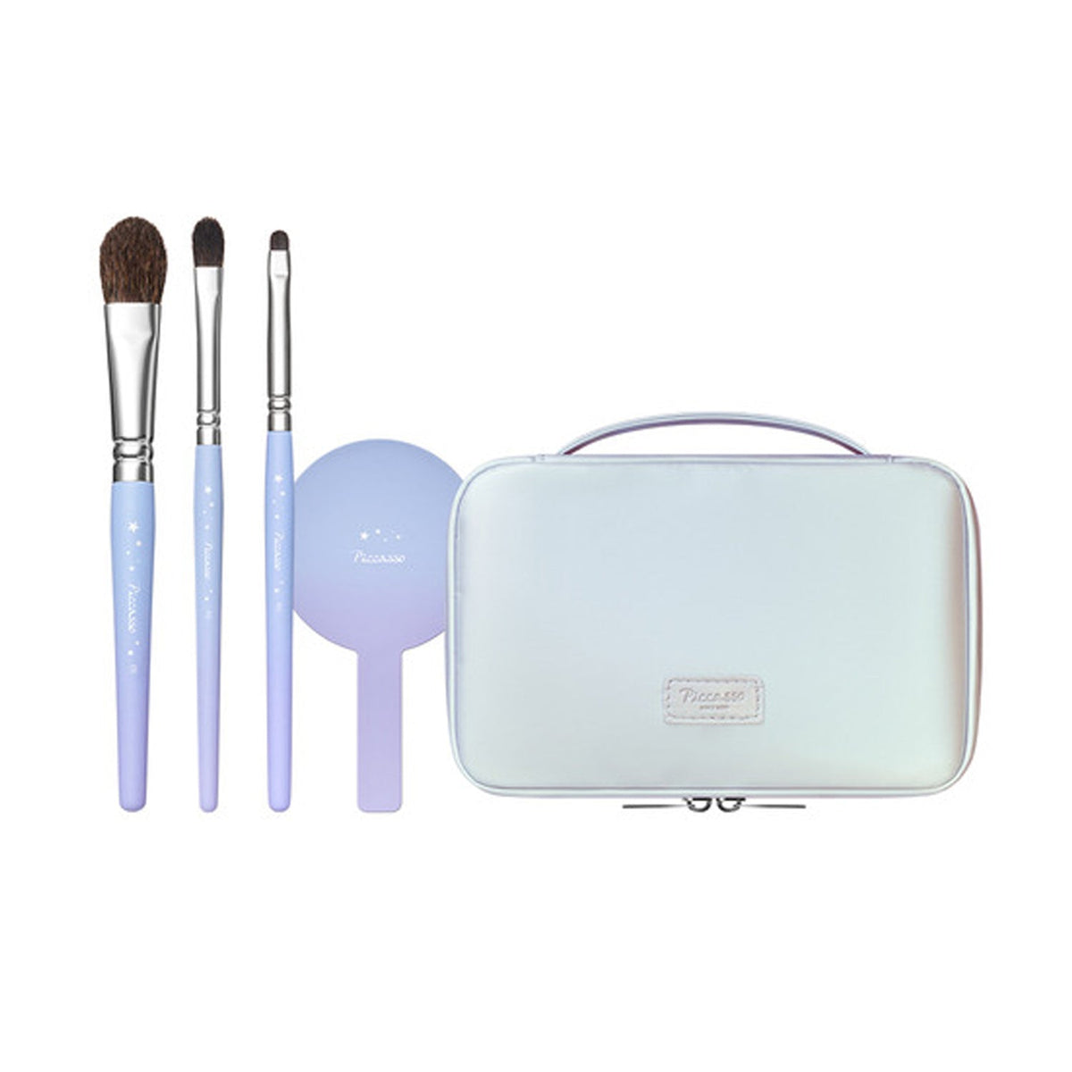 PICCASSO PICCASSO Aurora Dream Edition Brush & Pouch Set: 3 Brushes + Carrier Combo Pouch - daily care - front bottle shot
