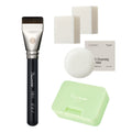 PICCASSO PICCASSO FB11 Milchak Base Makeup Set (FB11 + 2 Latex Sponges + Brush Soap Mini + Sponge Case) - anti-aging - front