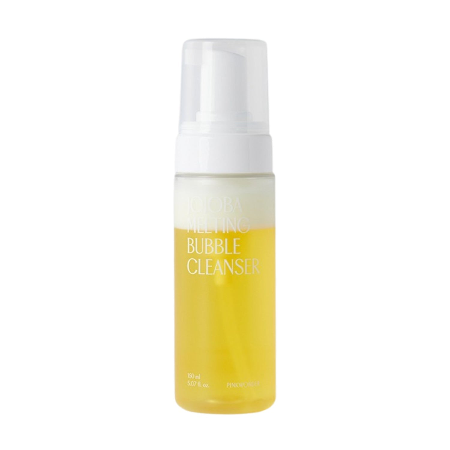 PINKWONDER PINKWONDER Jojoba Melting Bubble Cleanser 150ml - cleansing - front bottle shot