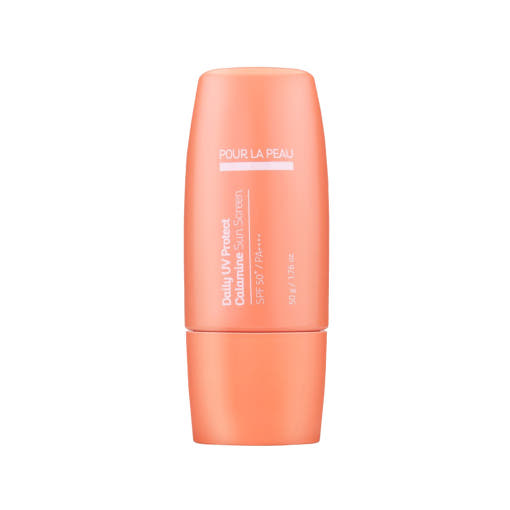 POUR LA PEAU POUR LA PEAU Daily UV Protect Calamine Sun Screen 50g - hydrating - front bottle shot