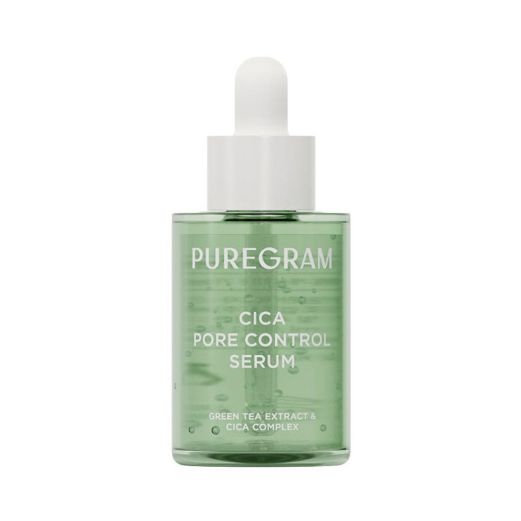 PUREGRAM PUREGRAM Cica Pore Control Serum 50ml 2ea - soothing - front bottle shot