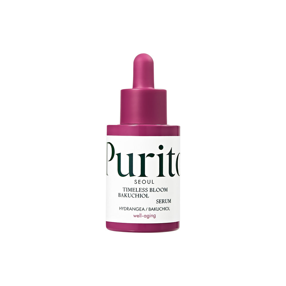 PURITO PURITO Timeless Bloom Bakuchiol Serum 30ml - anti-aging - front bottle shot