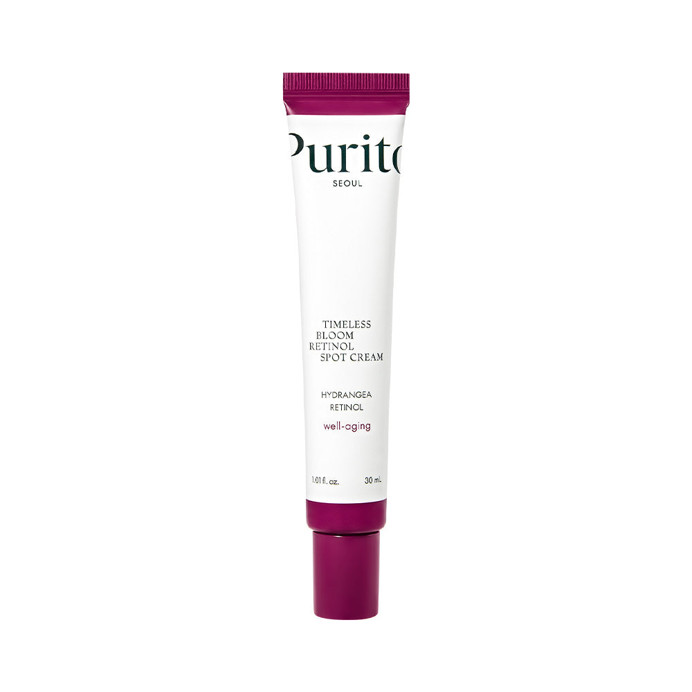 PURITO PURITO Timeless Bloom Retinol Spot Cream 30ml - anti-aging - front bottle shot