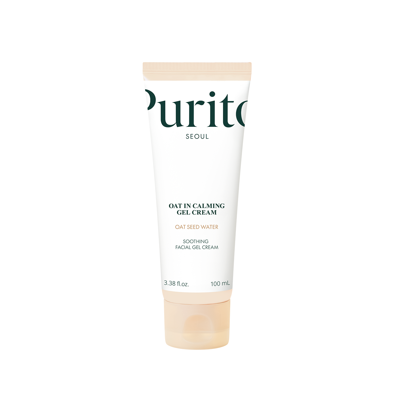 PURITO PURITO Oat-in Calming Gel Cream 100ml - hydrating - front bottle shot