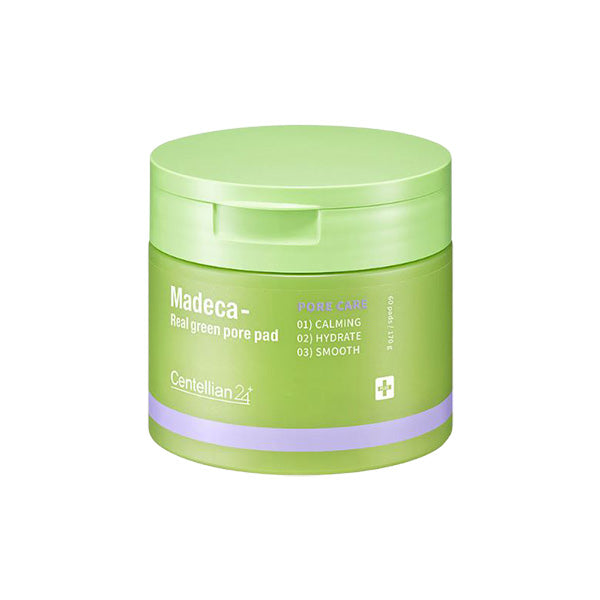 Centellian24 Centellian24 Madeca Real Green Pore Pad 170g 60 pads - soothing - front bottle shot
