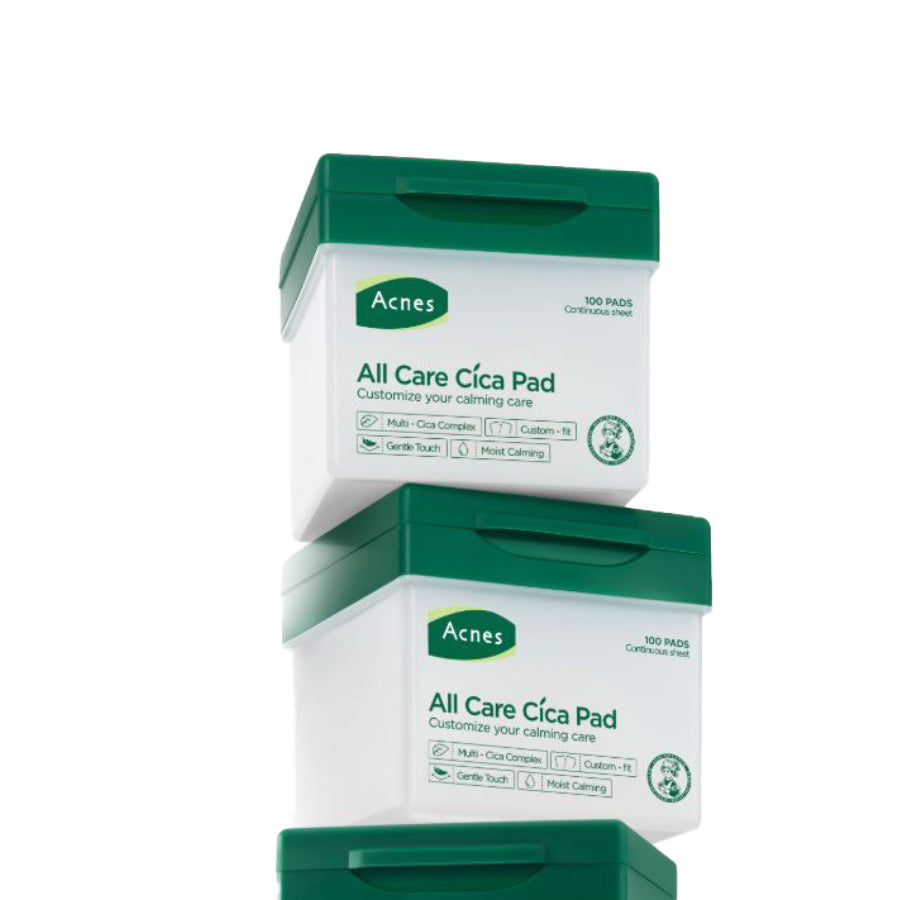 ACNES Acnes All Care Cica Pads 100 pieces - hydrating - front bottle shot