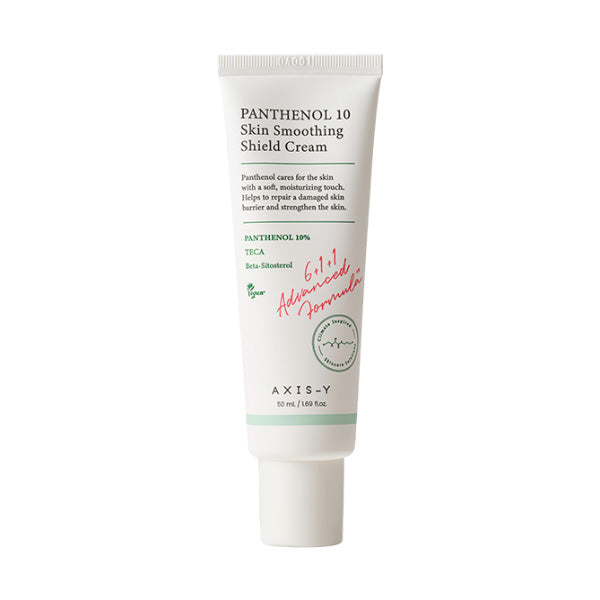 AXIS-Y AXIS-Y Panthenol 10 Skin Smoothing Shield Cream 50ml - hydrating - front bottle shot