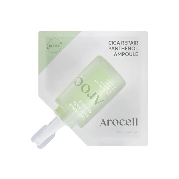 AROCELL AROCELL Cica Repair Panthenol Ampoule Refill 40ml - hydrating - front bottle shot