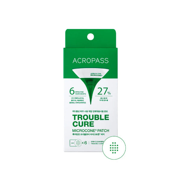Acropass Acropass Trouble Care Microcone Patch 6ea - soothing - front bottle shot
