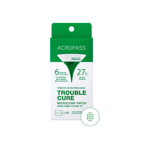 Acropass Acropass Trouble Care Microcone Patch 6ea - soothing - front bottle shot