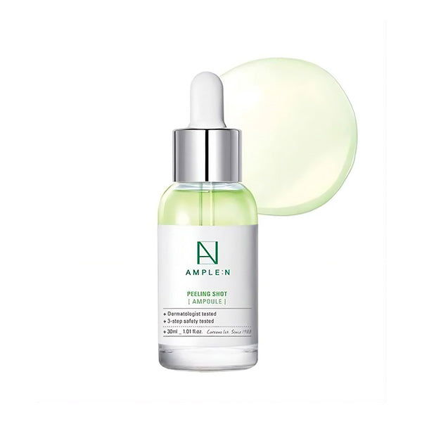 AMPLE:N AMPLE:N Peeling Shot Ampoule 30ml - soothing - front bottle shot