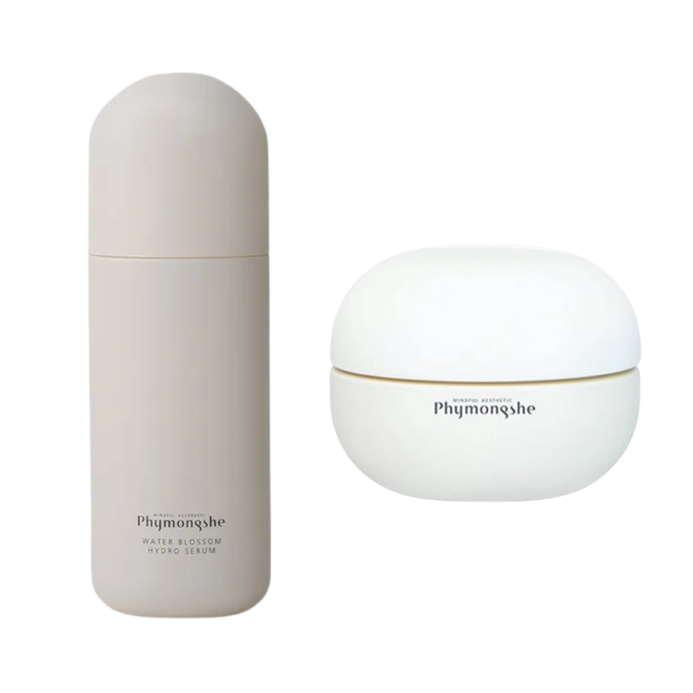 Phymongshe Phymongshe Water Blossom Moisture Care Set - hydrating - front bottle shot