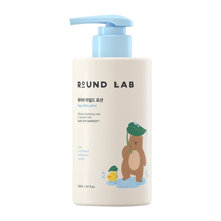 ROUND LAB ROUND LAB Baby Mild Lotion 300ml - hydrating - front bottle shot