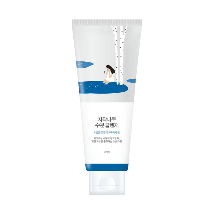 ROUND LAB ROUND LAB Birch Tree Moisturizing Cleanser 150ml - hydrating - front bottle shot