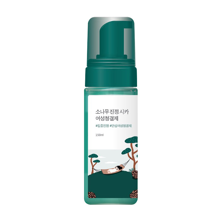 ROUND LAB ROUND LAB Pine Soothing Cica Feminine Wash 150ml - hydrating - front bottle shot