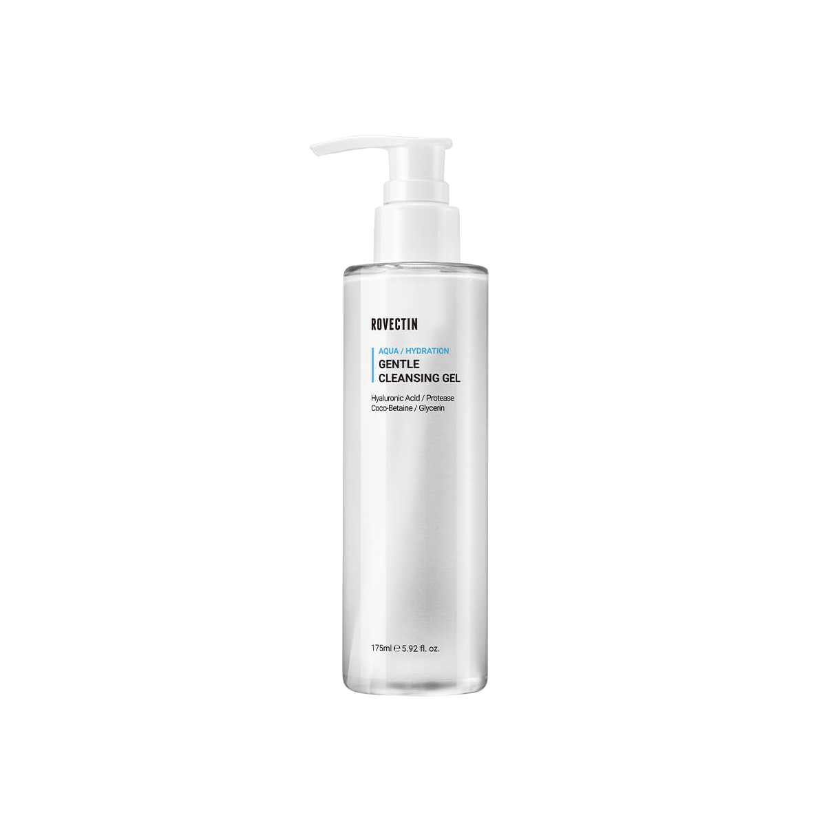 ROVECTIN ROVECTIN Aqua Cleansing Gel 175ml - hydrating - front bottle shot