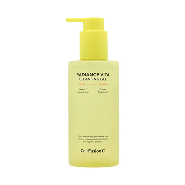 Cell Fusion C Cell Fusion C Radiance Vita Cleansing Gel 200ml - brightening - front bottle shot