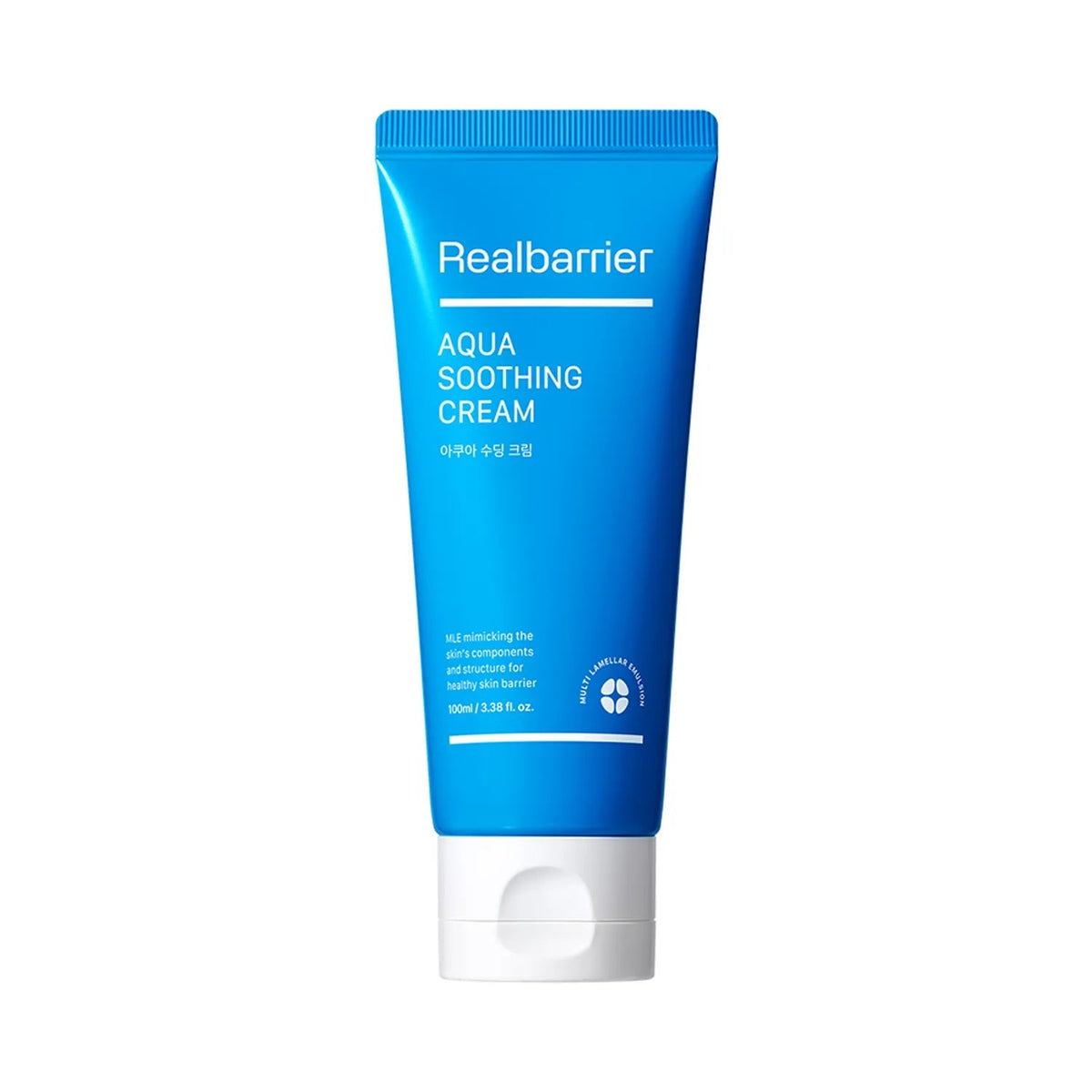 Realbarrier Realbarrier Aqua Soothing Cream 100ml - hydrating - front bottle shot