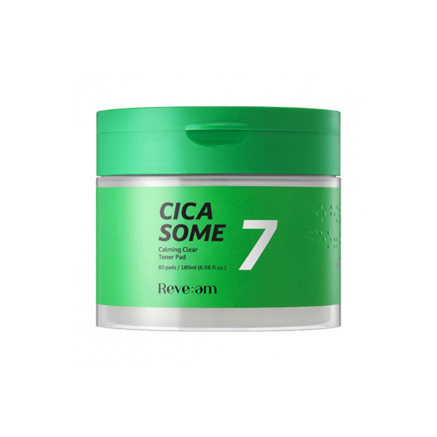 Reve:am Reve:am Cicasome Calming Clear Toner Pad (80 Sheets) - hydrating - front bottle shot