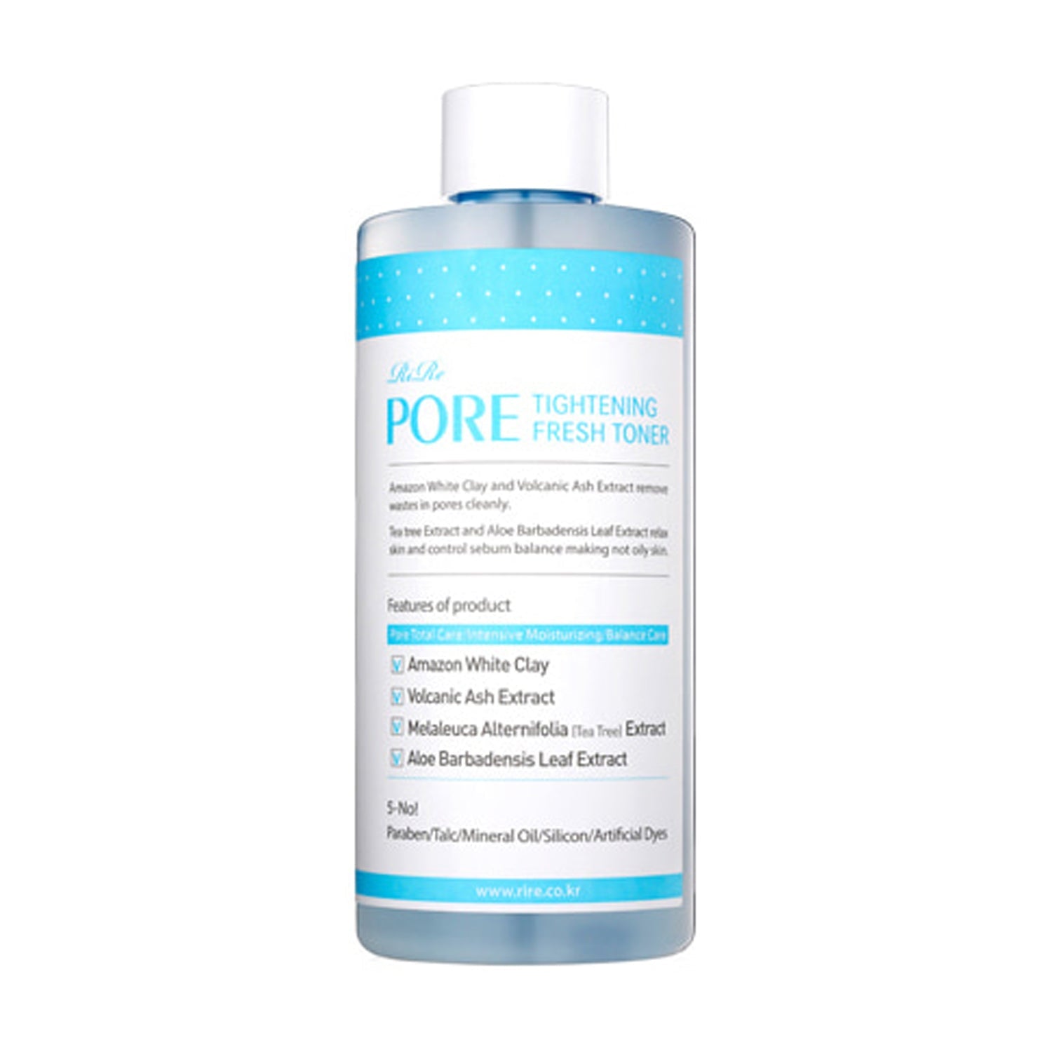 RiRe RiRe Pore Tightening Fresh Toner 300ml - hydrating - front bottle shot