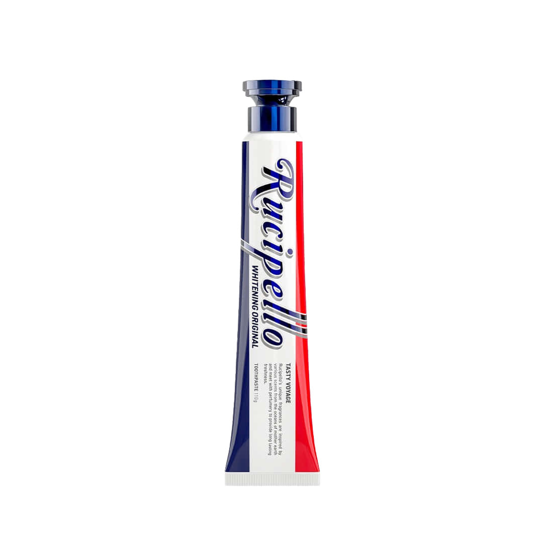 Rucipello Rucipello Whitening Original Toothpaste 110g - hydrating - front bottle shot
