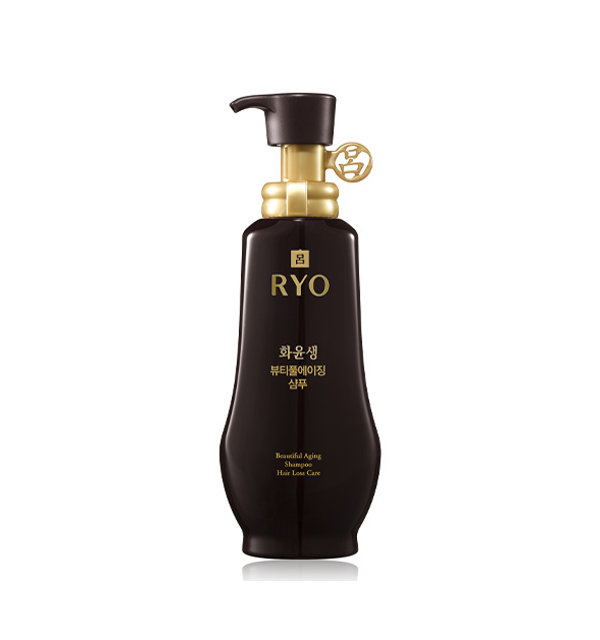 RYO Ryo Beautiful Aging Shampoo 350ml - soothing - front bottle shot