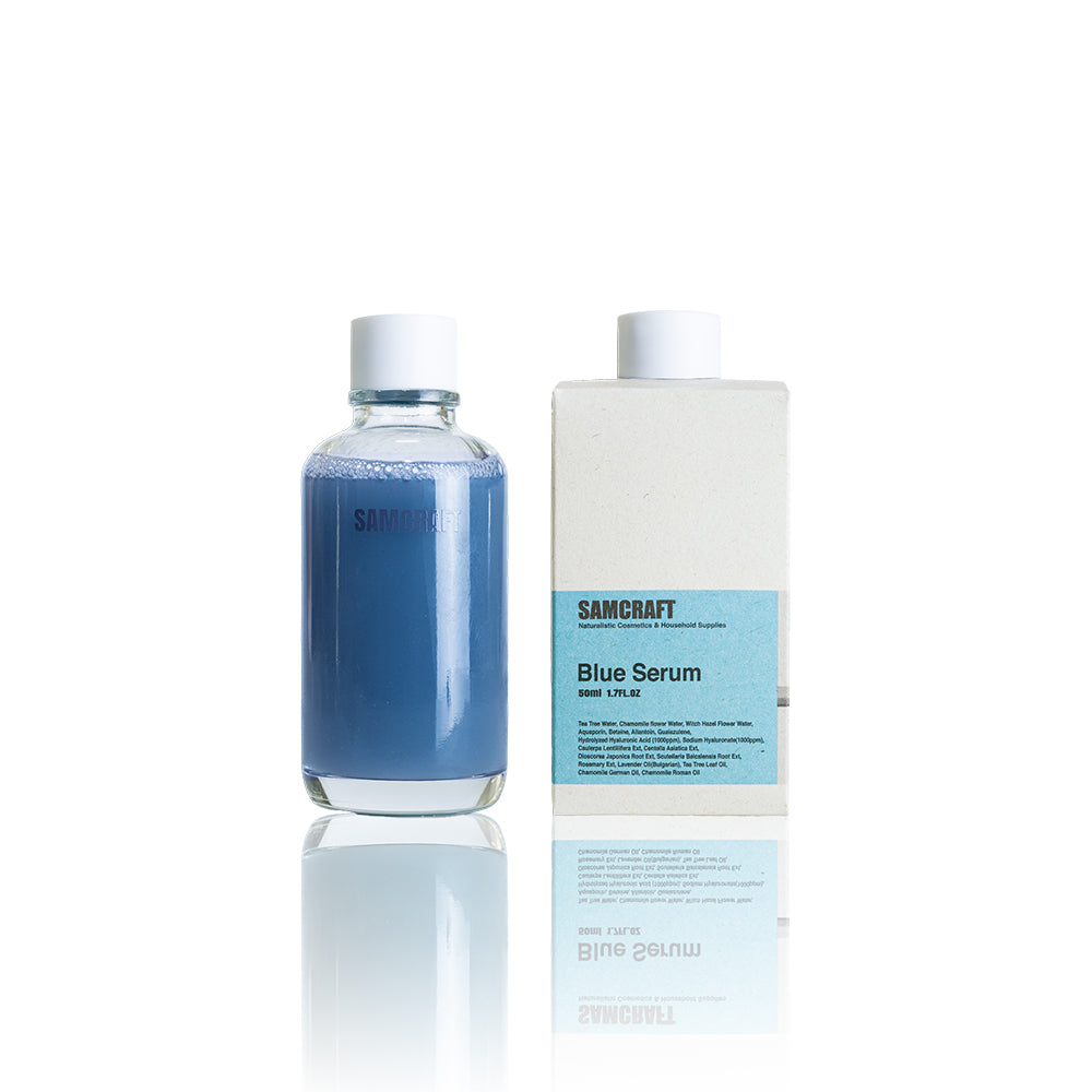 SAMCRAFT SAMCRAFT Blue Serum 50ml - hydrating - front bottle shot