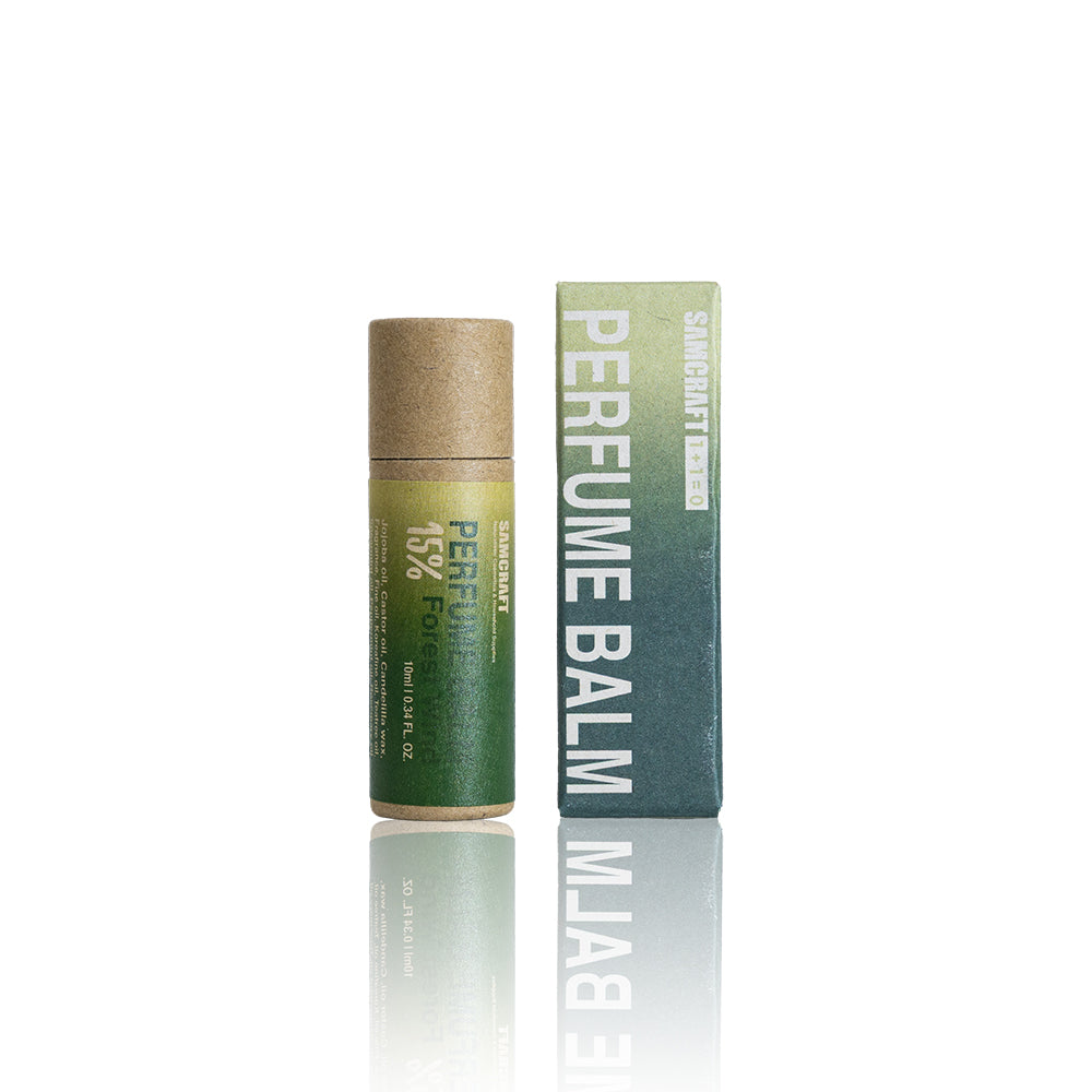 SAMCRAFT SAMCRAFT Perfume Balm Forest Wind 10g - soothing - front bottle shot