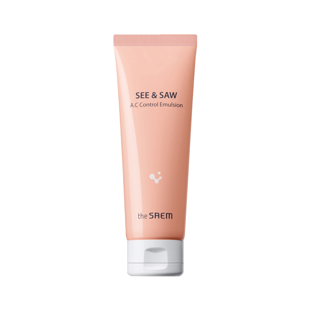 The SAEM the SAEM See & Saw A.C Control Emulsion 120ml - hydrating - front bottle shot
